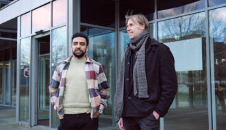 Joop de Boer en Marco Barsoum. HOB